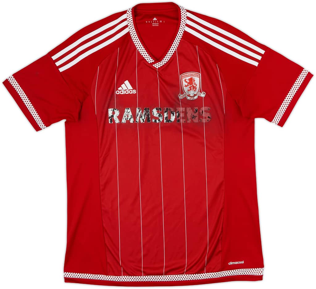 2015-16 Middlesbrough Home Shirt - 3/10 - (M)
