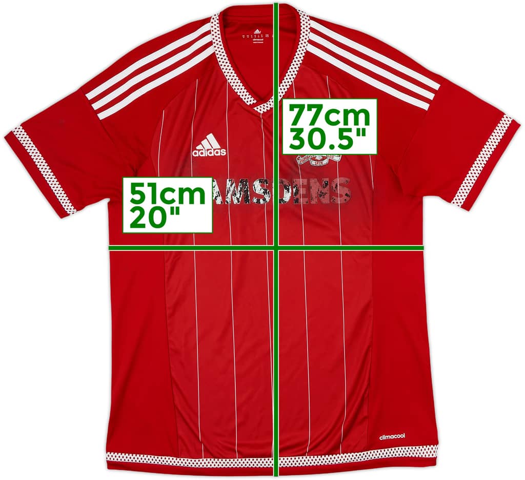 2015-16 Middlesbrough Home Shirt - 3/10 - (M)