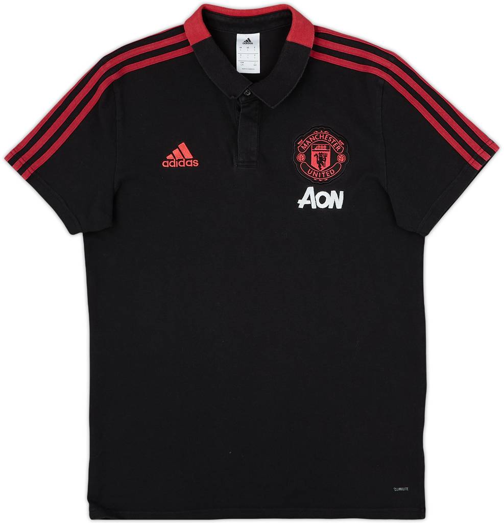 2018-19 Manchester United adidas Polo Shirt - 6/10 - (L)