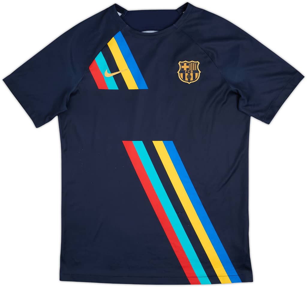 2022-23 Barcelona Nike Training Shirt - 8/10 - (M)
