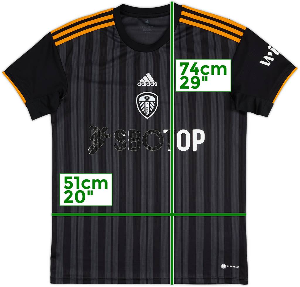 2022-23 Leeds Third Shirt - 4/10 - (M)