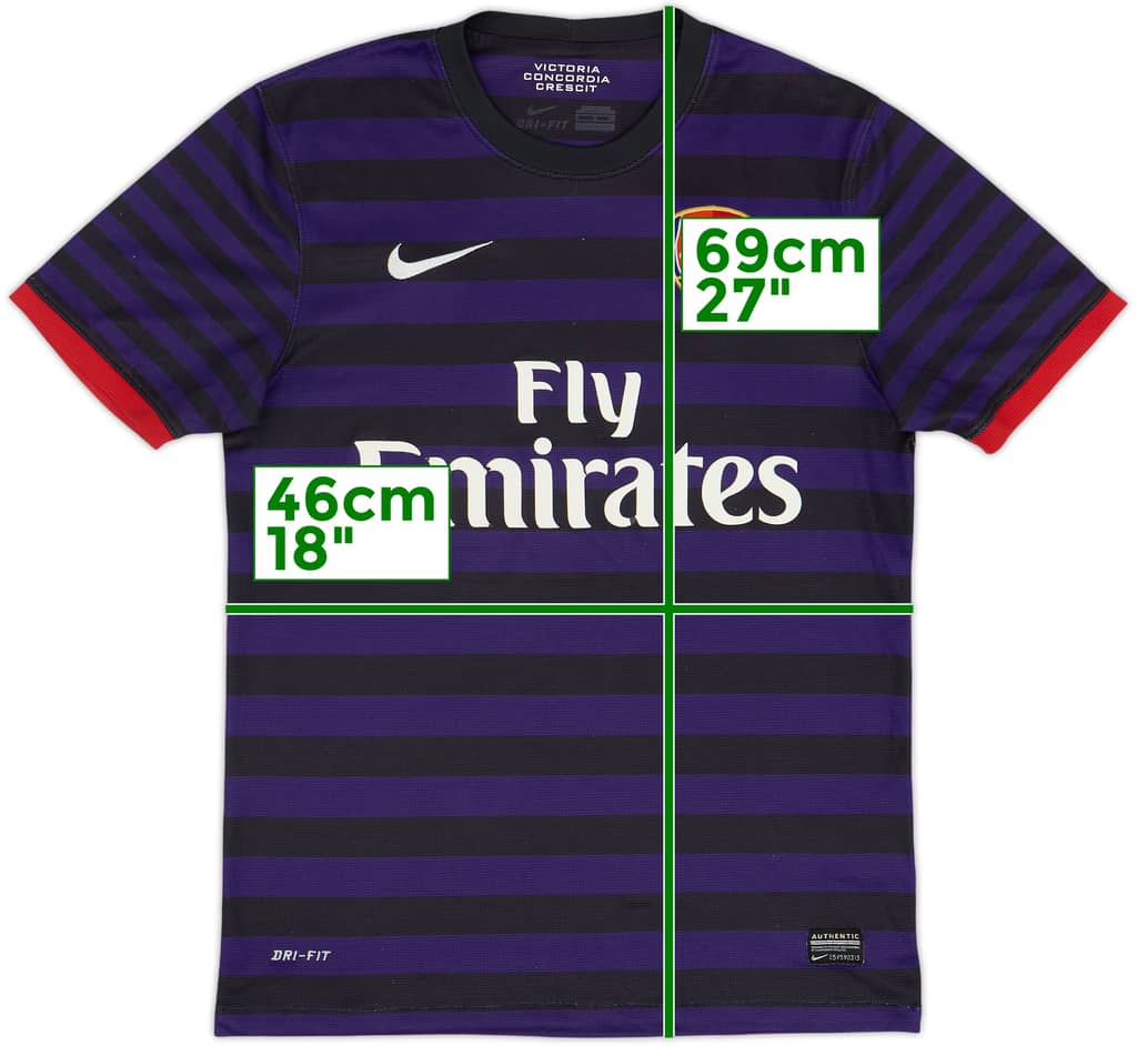 2012-13 Arsenal Away Shirt - 5/10 - (S)