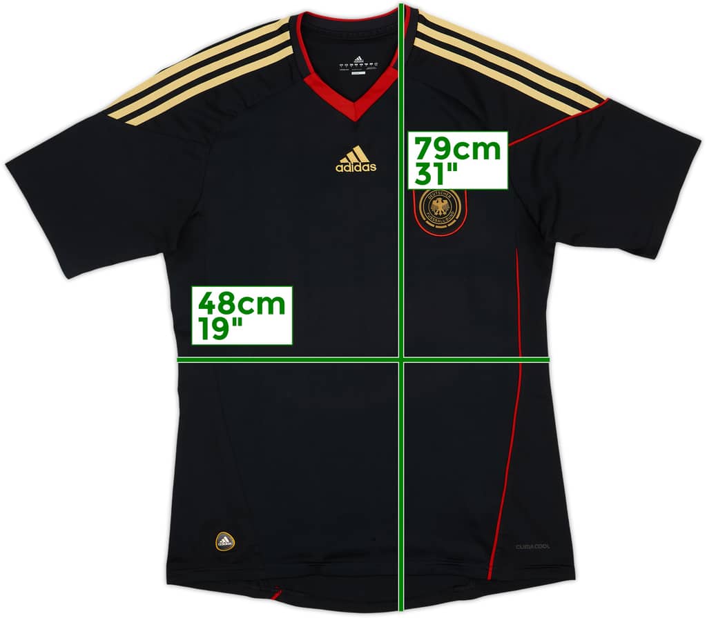 2010-11 Alemania Visitante Camiseta - 9/10 - (M)