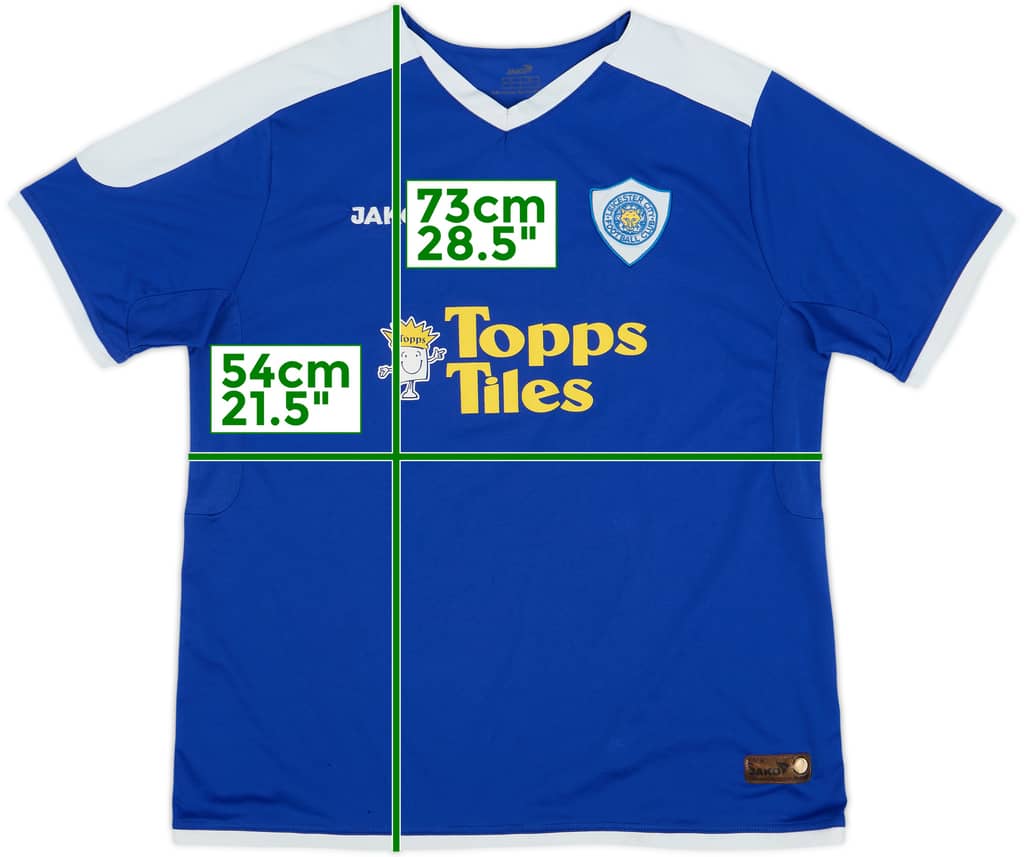2007-09 Leicester Home Shirt - 8/10 - (L)