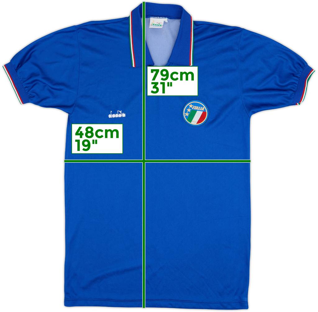 1986-91 Italy Home Shirt - 9/10 - (S)