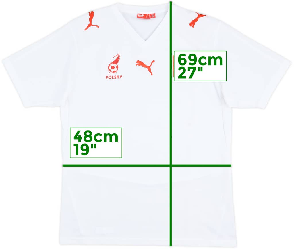 2008 Poland Home Shirt - 5/10 - (M)