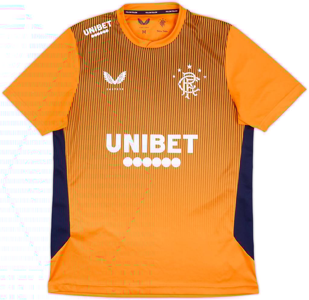 2022-23 Rangers Castore Training Shirt - 9/10 - (M)