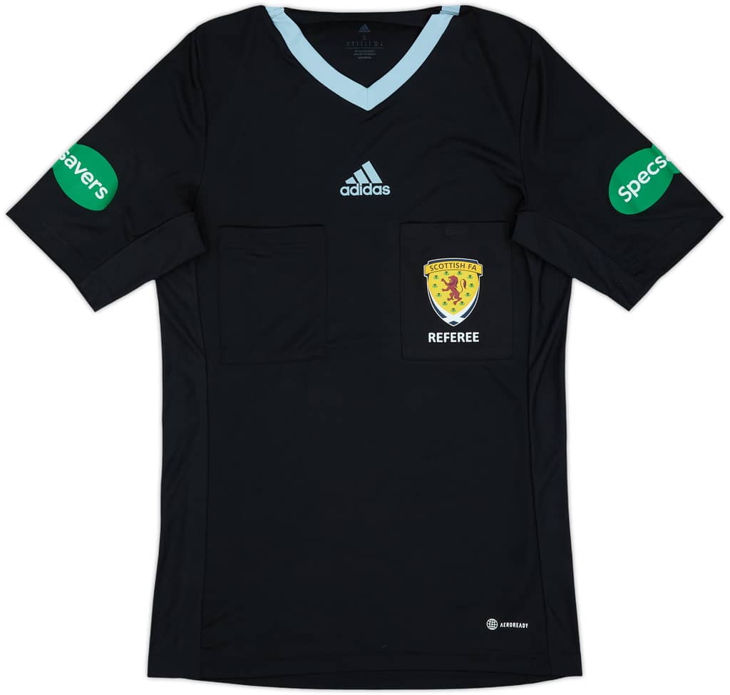 2022-23 Scottish adidas Referee Shirt - 10/10 - (S)