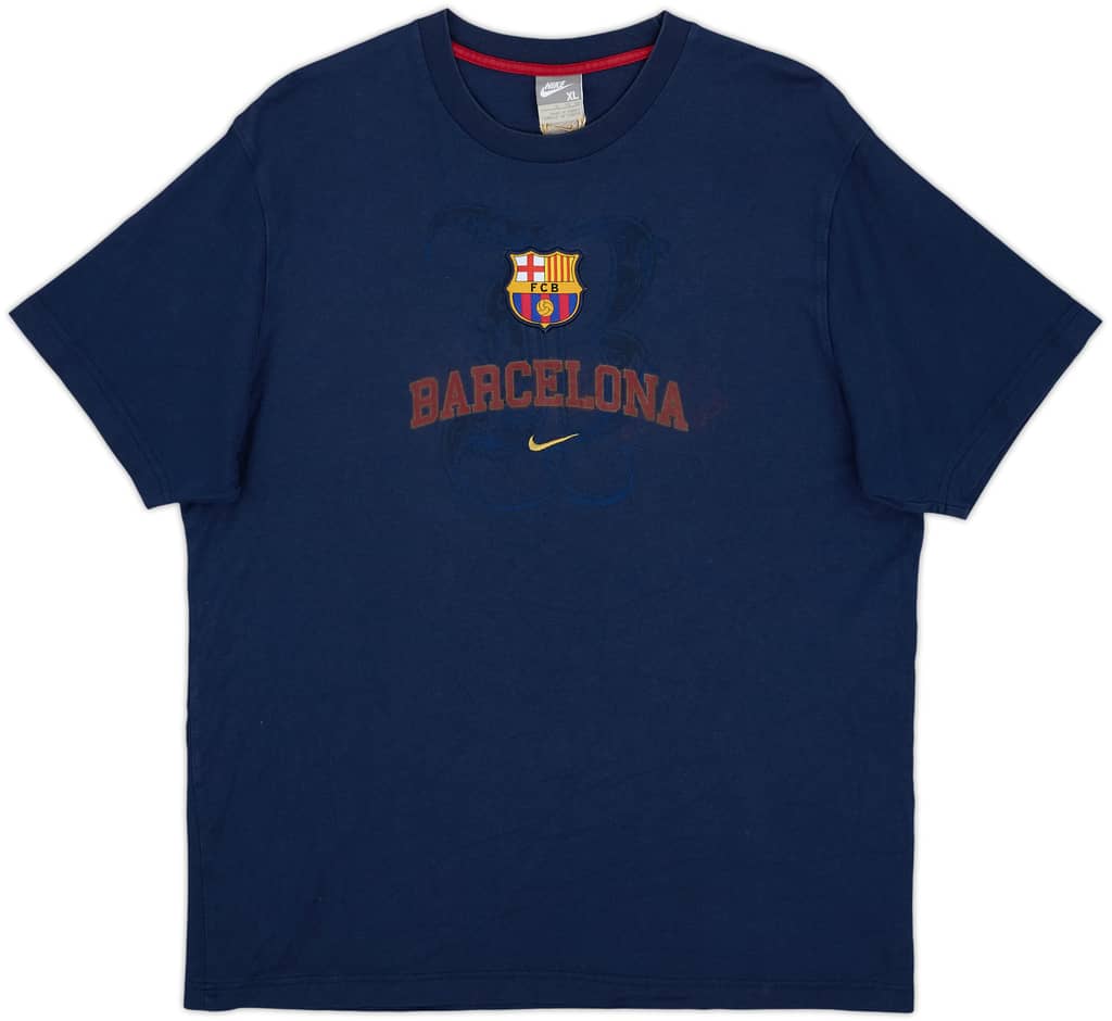 2008-09 Barcelona Nike Cotton Tee - 10/10 - (XL)