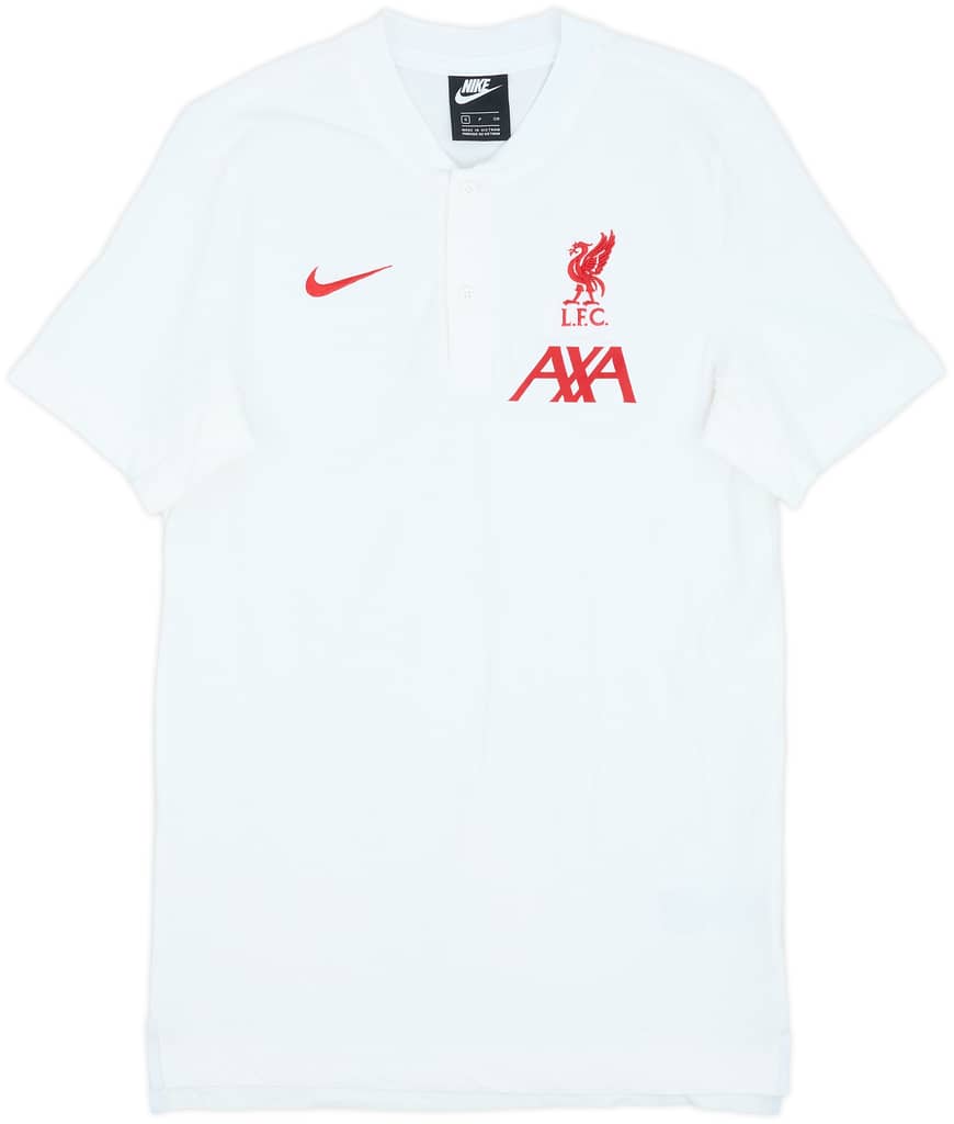 2020-21 Liverpool Nike Polo Shirt - 8/10 - (S)