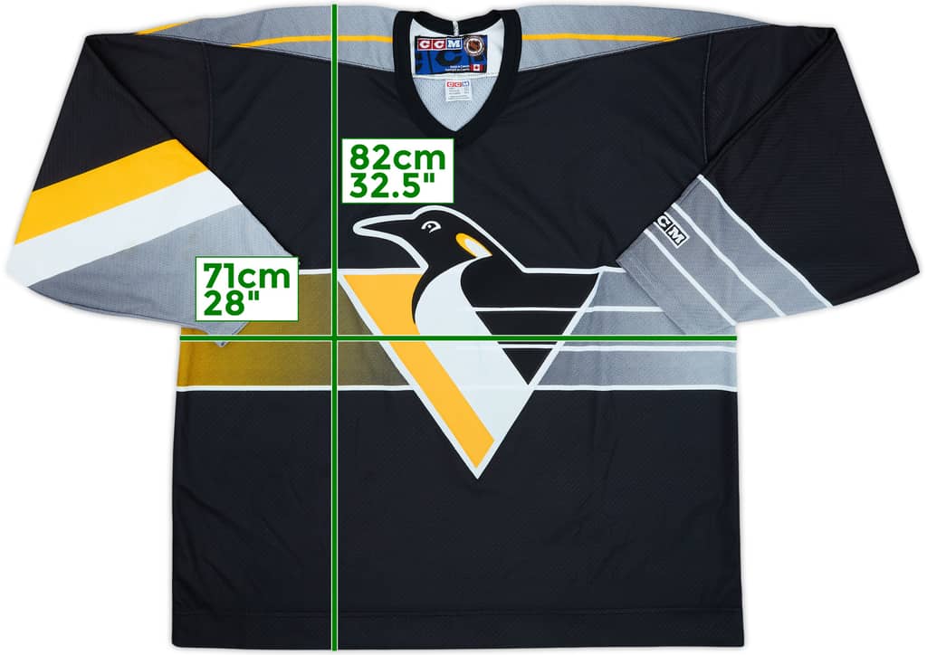 1998-00 Pittsburgh Penguins CCM Away Jersey - 7/10 - (XXL)