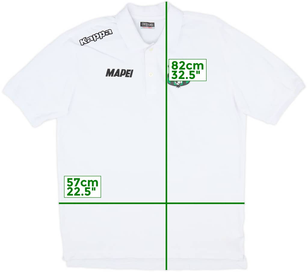 2017-18 Sassuolo Kappa Polo Shirt - 8/10 - (XXL)