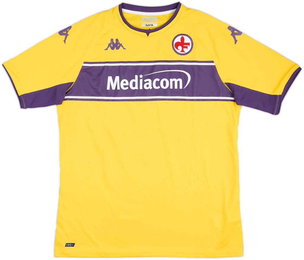 2021-22 Fiorentina Third Shirt - 8/10 - (XXL)