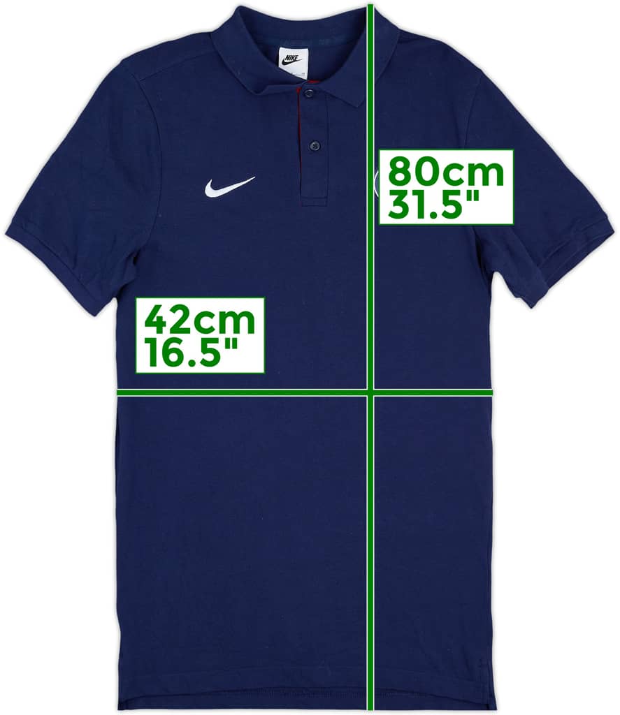 2022-23 Paris Saint-Germain Nike Polo Shirt - 8/10 - (S)