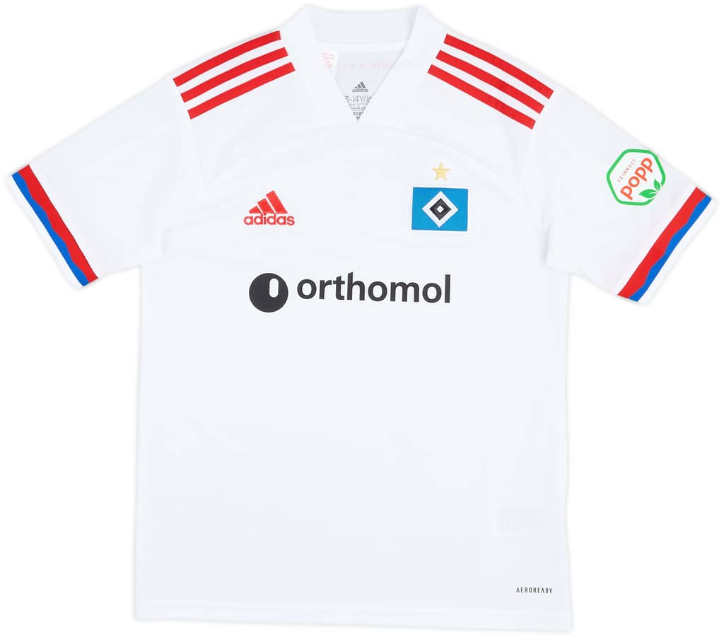 2020-21 Hamburg Home Shirt - 9/10 - (L.Boys)