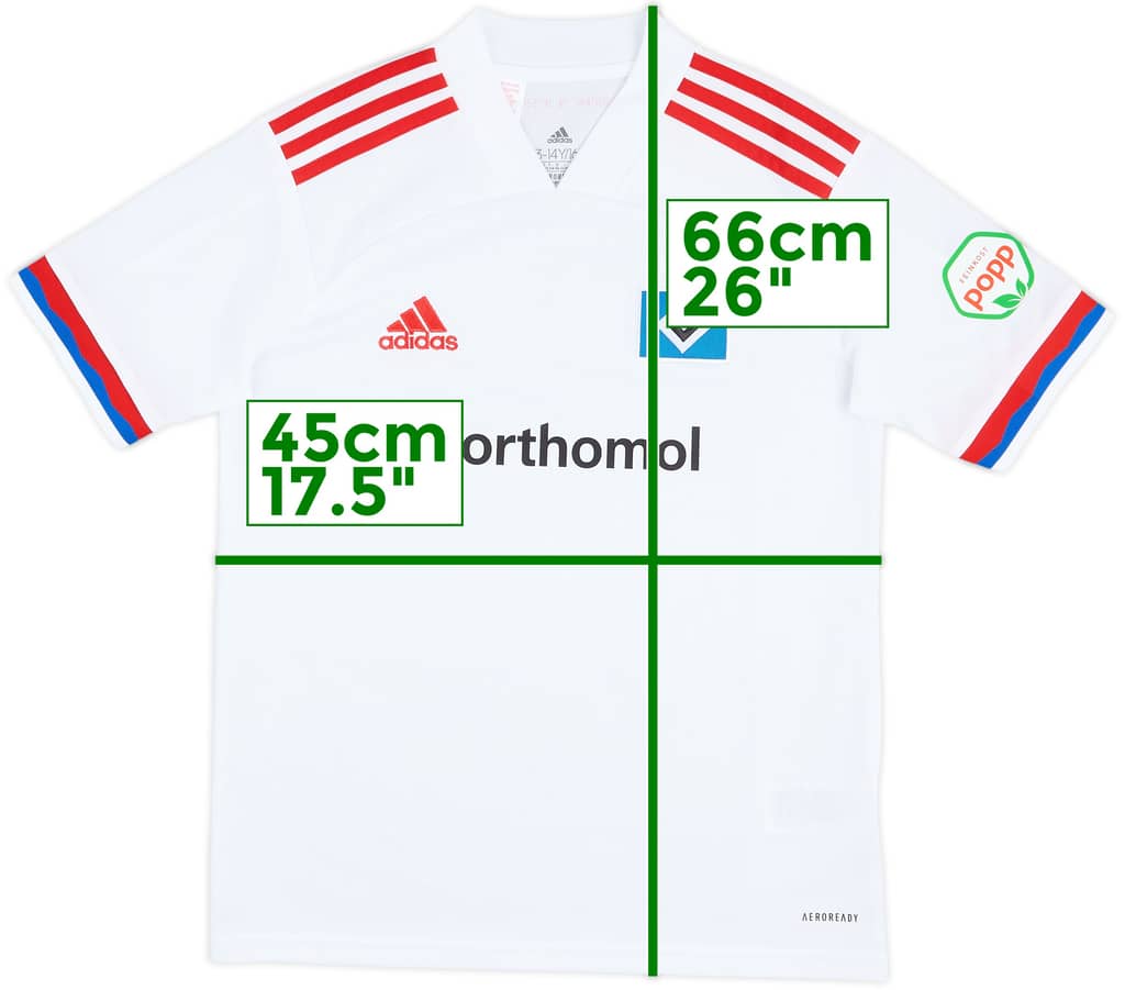 2020-21 Hamburg Home Shirt - 9/10 - (L.Boys)