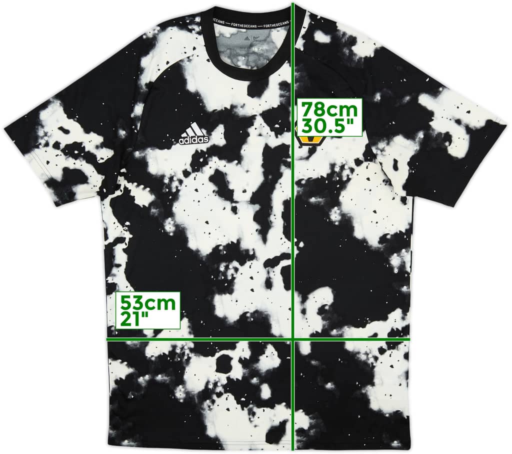 2019-20 Wolves adidas Training Shirt - 9/10 - (L)