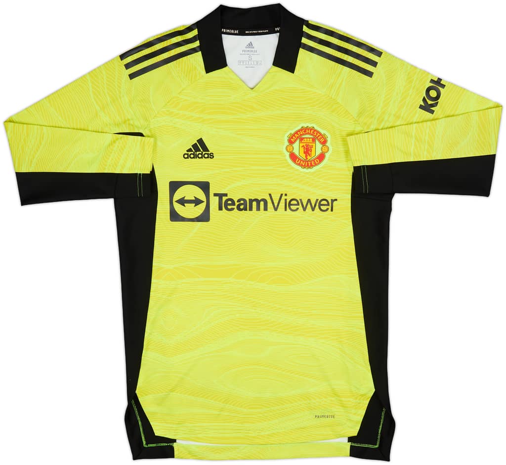 2021-22 Manchester United GK Shirt - 7/10 - (S)
