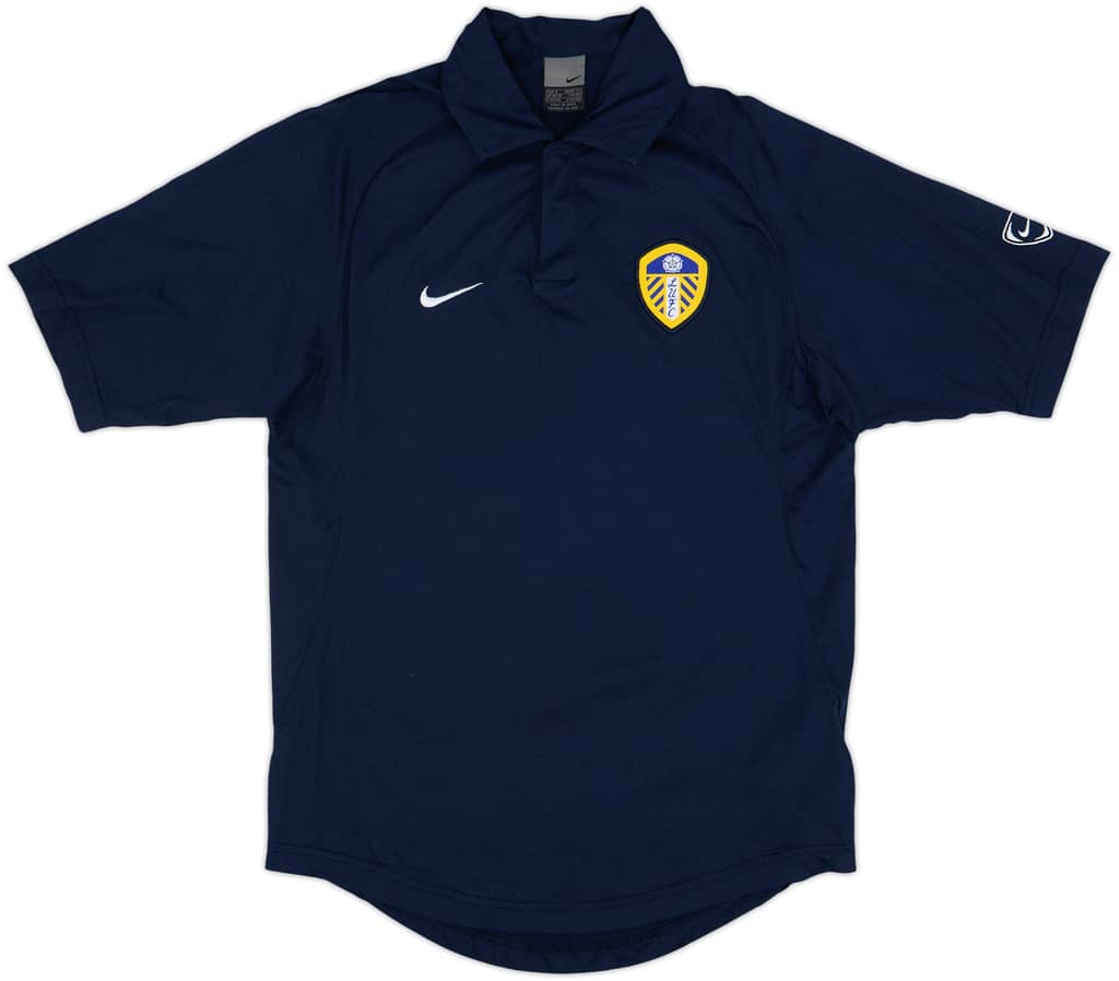 2002-03 Leeds United Nike Polo Shirt - 9/10 - (S)