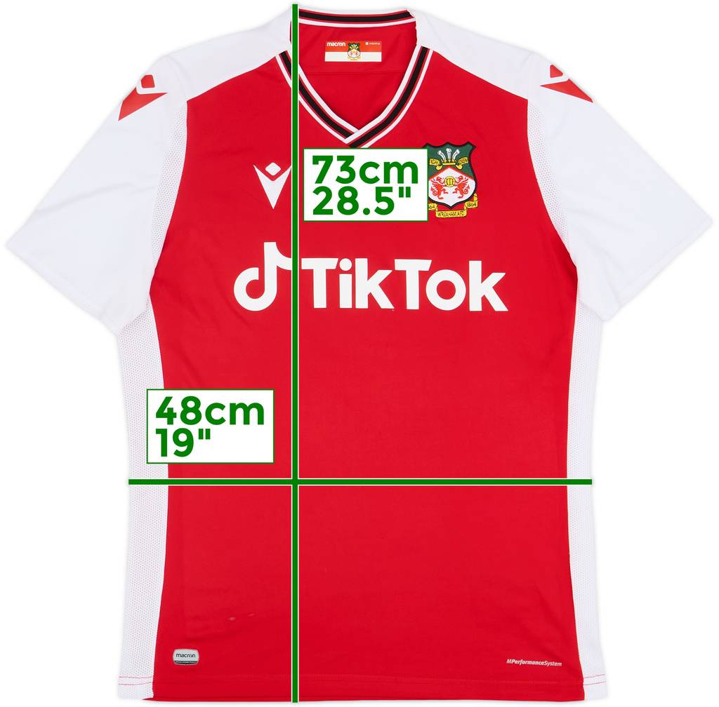 2021-22 Wrexham Camiseta Local - 8/10 - (M)