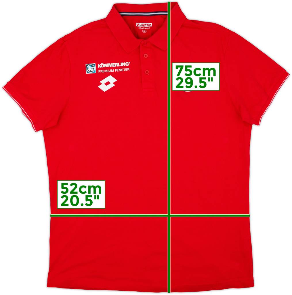 2016-17 FSV Mainz Lotto Polo Shirt - 8/10 - (XL)