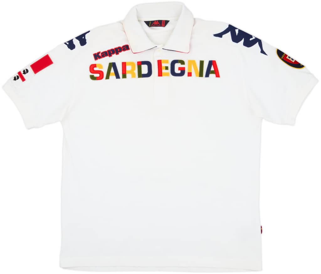 2011-12 Cagliari Kappa Polo Shirt - 6/10 - (XL)