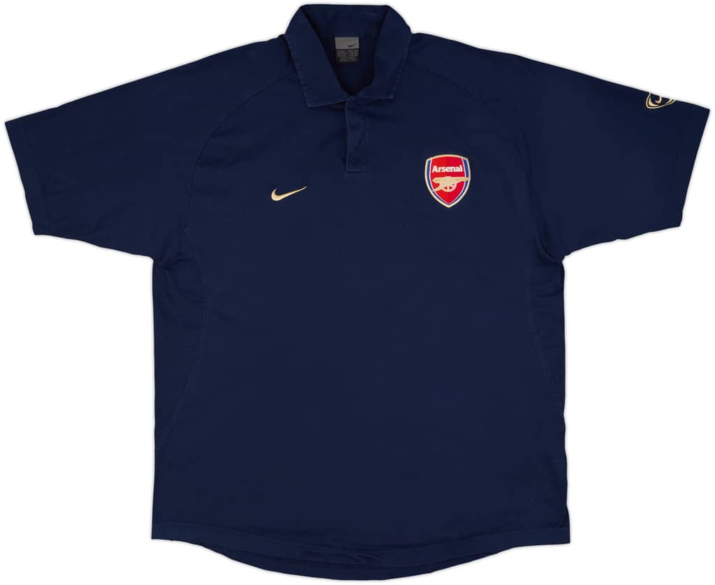 2003-04 Arsenal Nike Polo Shirt - 9/10 - (XL)