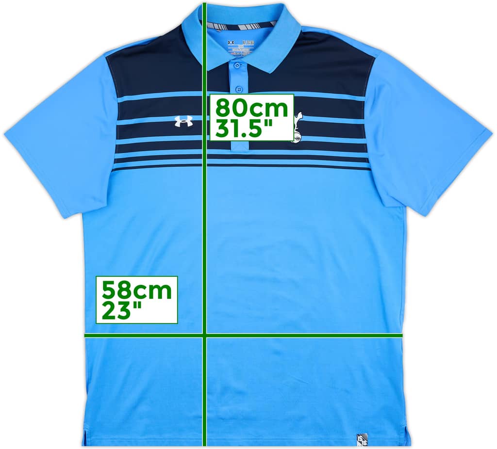 2015-16 Tottenham Under Armour Polo Shirt - 9/10 - (XL)