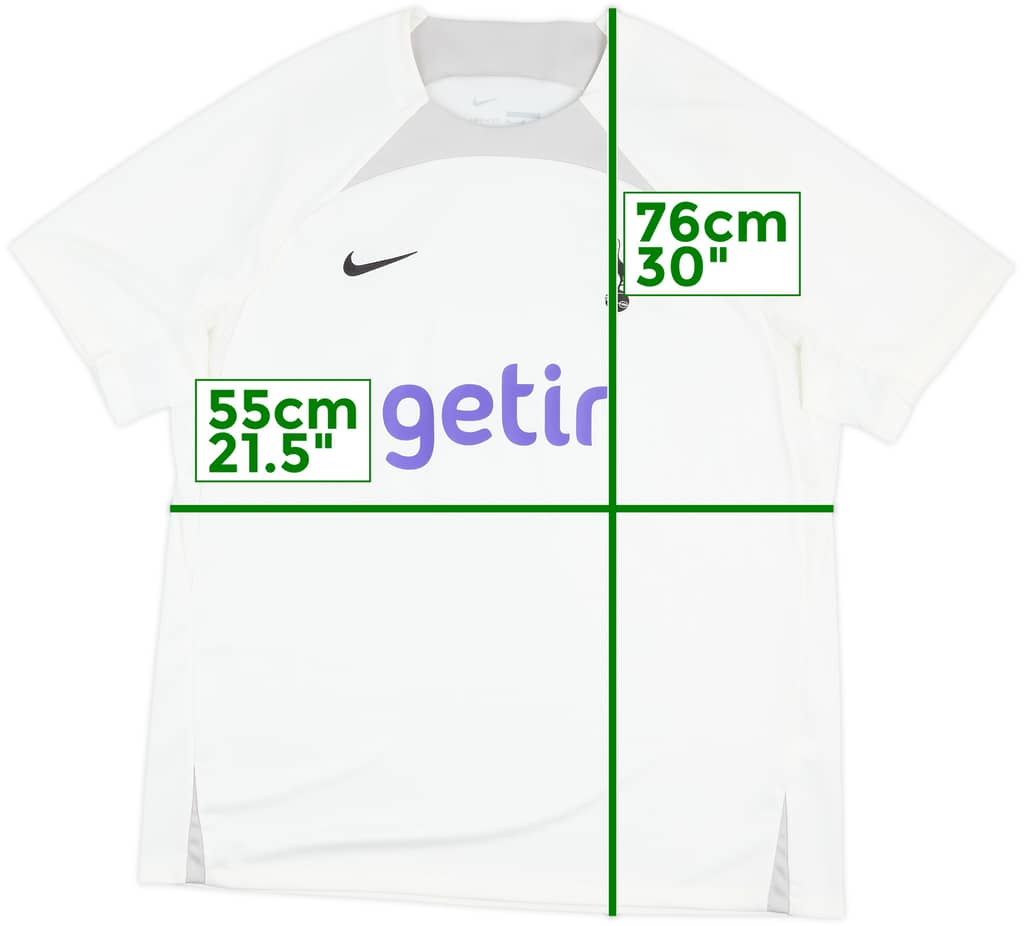 2022-23 Tottenham Nike Training Shirt - 9/10 - (XL)