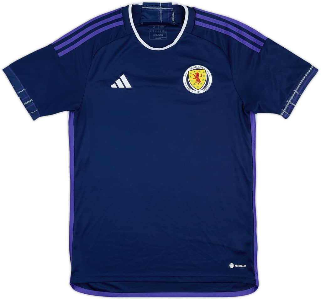 2022-23 Scotland Home Shirt - 9/10 - (M)