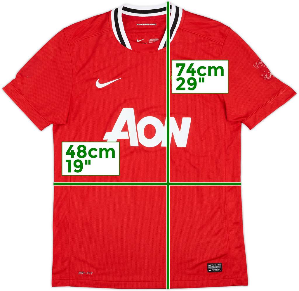 2011-12 Manchester United Home Shirt - 5/10 - (M)