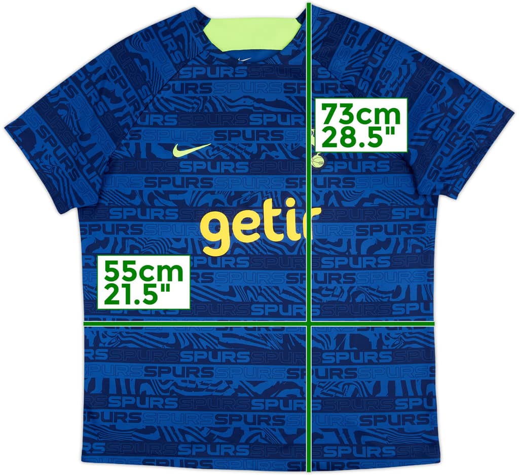 2022-23 Tottenham Nike Training Shirt - 9/10 - (XL)