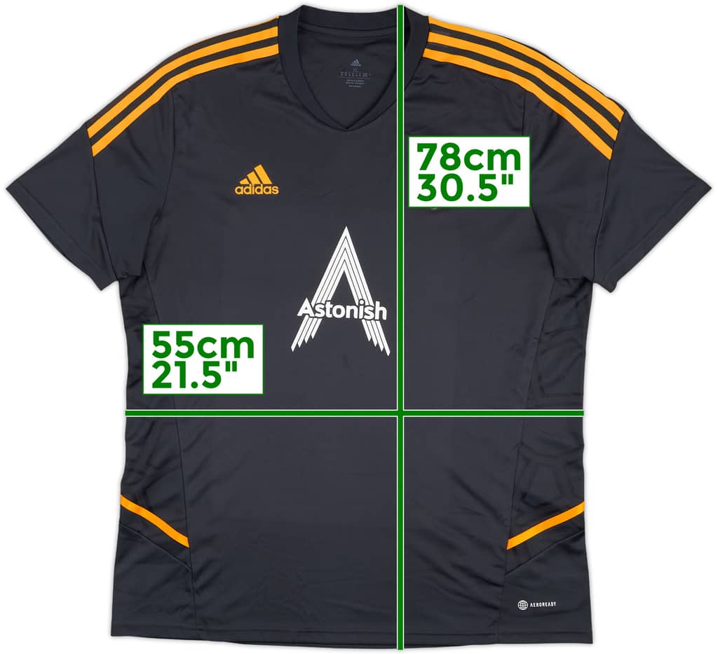 2022-23 Leeds adidas Training Shirt - 9/10 - (XL)