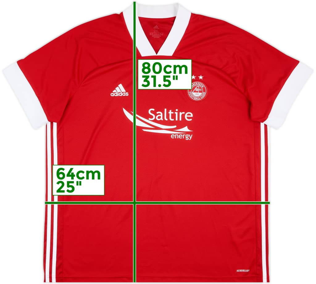 2020-21 Aberdeen Home Shirt - 8/10 - (XXL)