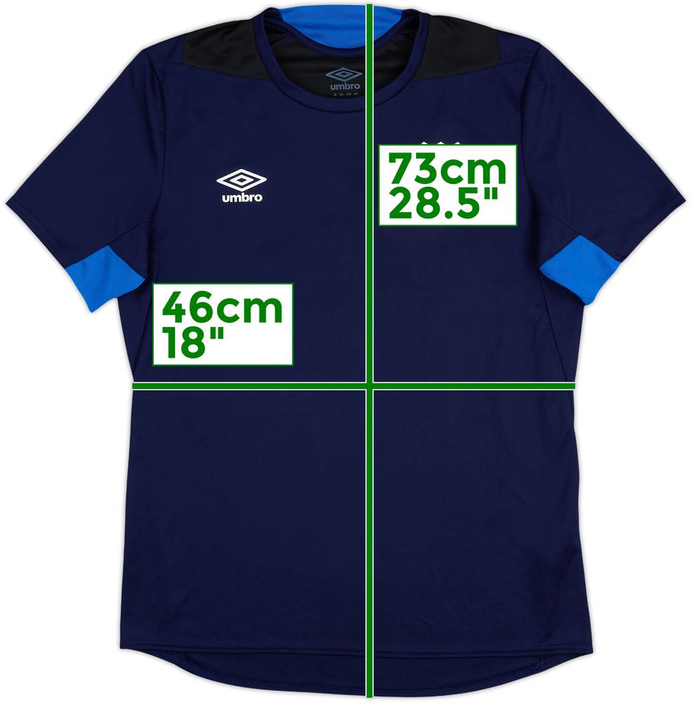 2018-19 Everton Umbro Training Shirt - 9/10 - (M)