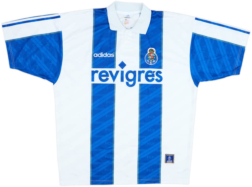 1995-96 Porto Camiseta Local - 9/10 - (XL)
