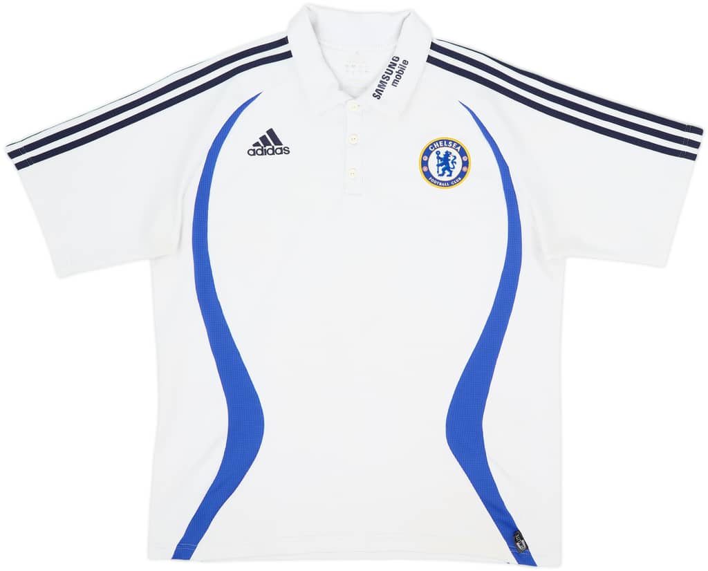 2006-07 Chelsea adidas Polo Shirt - 6/10 - (L)