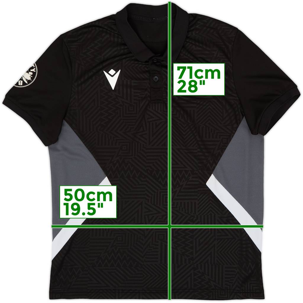 2023-24 Wrexham Macron Polo Shirt - 8/10 - (M)