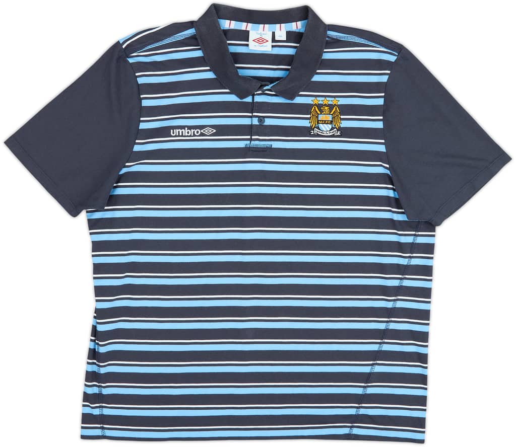 2012-13 Manchester City Umbro Polo Shirt - 8/10 - (XXL)