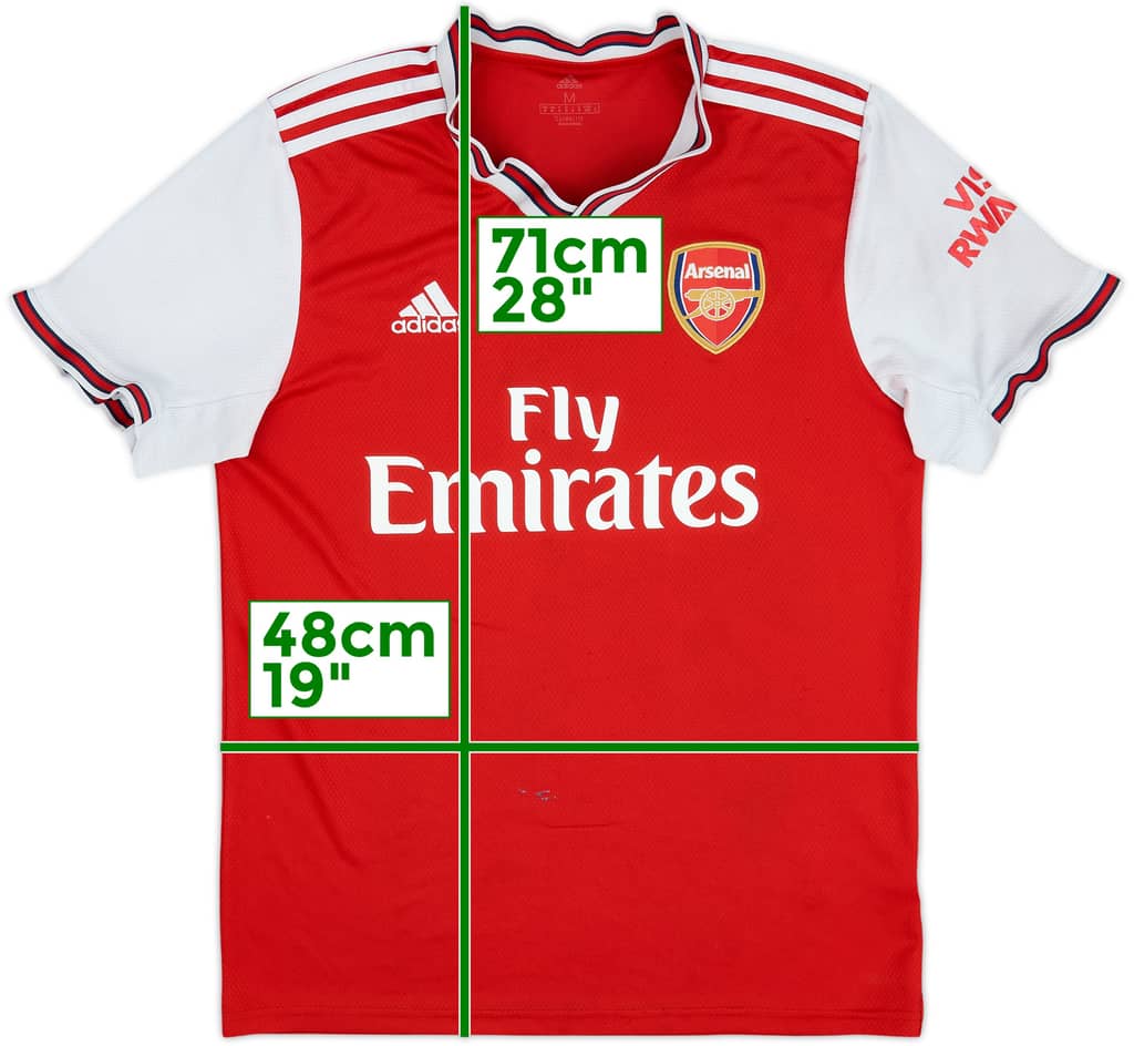 2020-21 Arsenal Home Shirt - 4/10 - (M)