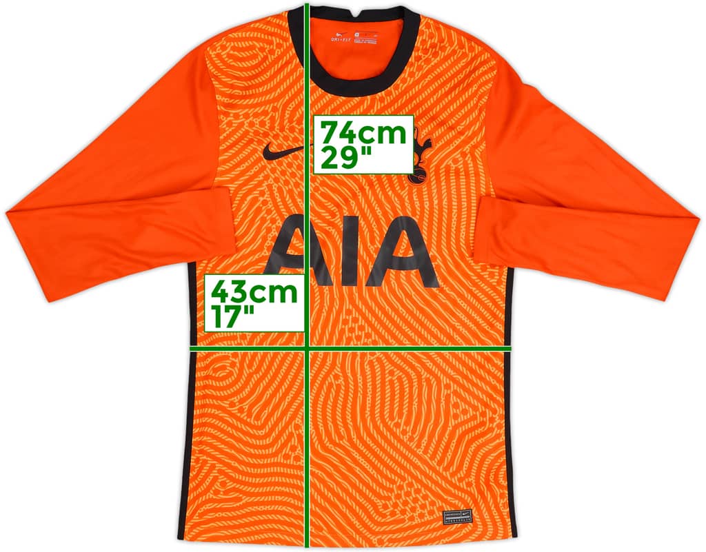 2020-21 Tottenham GK Shirt - 9/10 - (S)