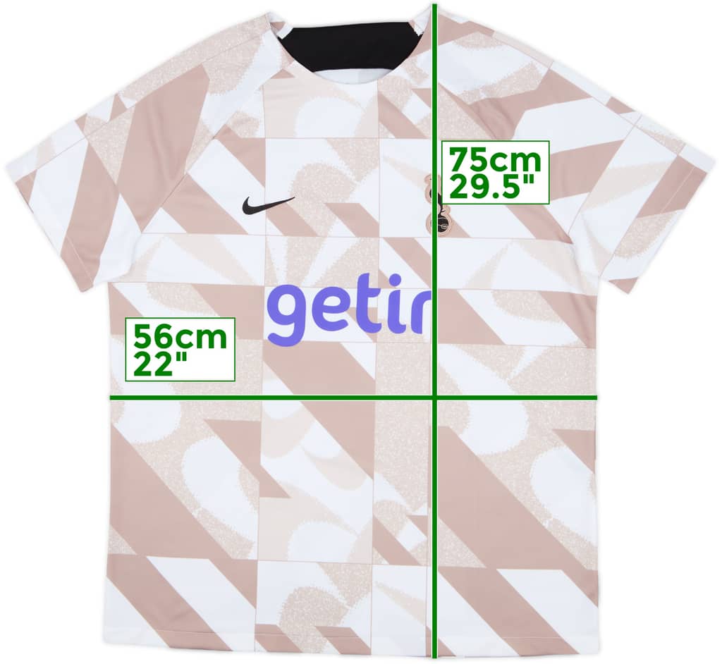 2023-24 Tottenham Nike Training Shirt - 10/10 - (XL)