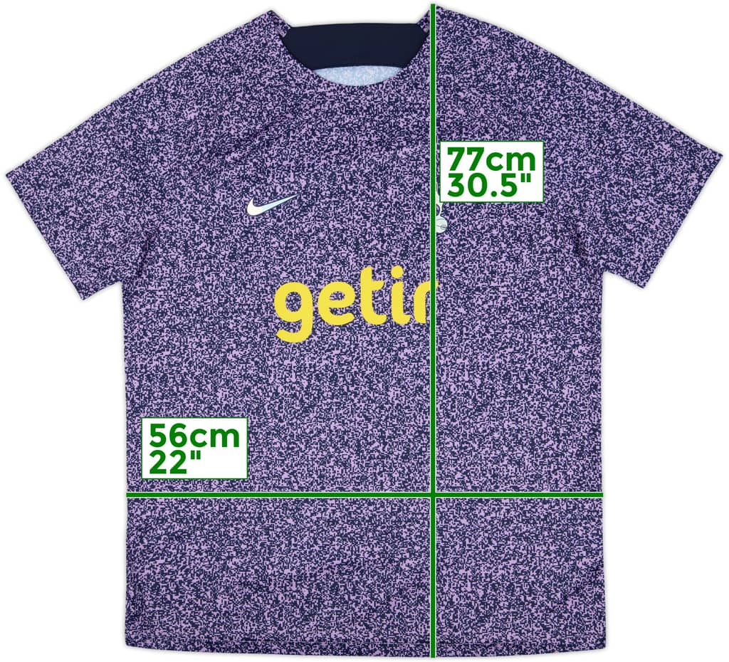 2023-24 Tottenham Nike Training Shirt - 10/10 - (XL)