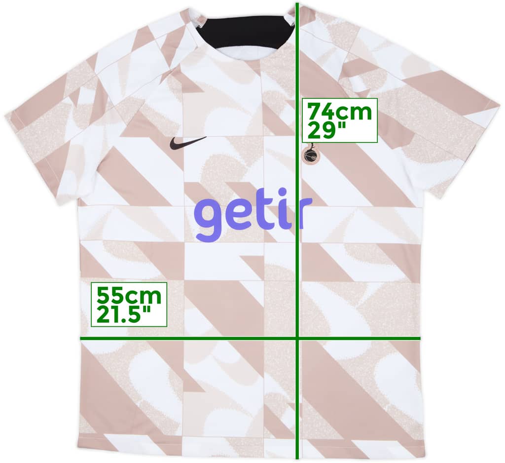 2023-24 Tottenham Nike Training Shirt - 10/10 - (XL)