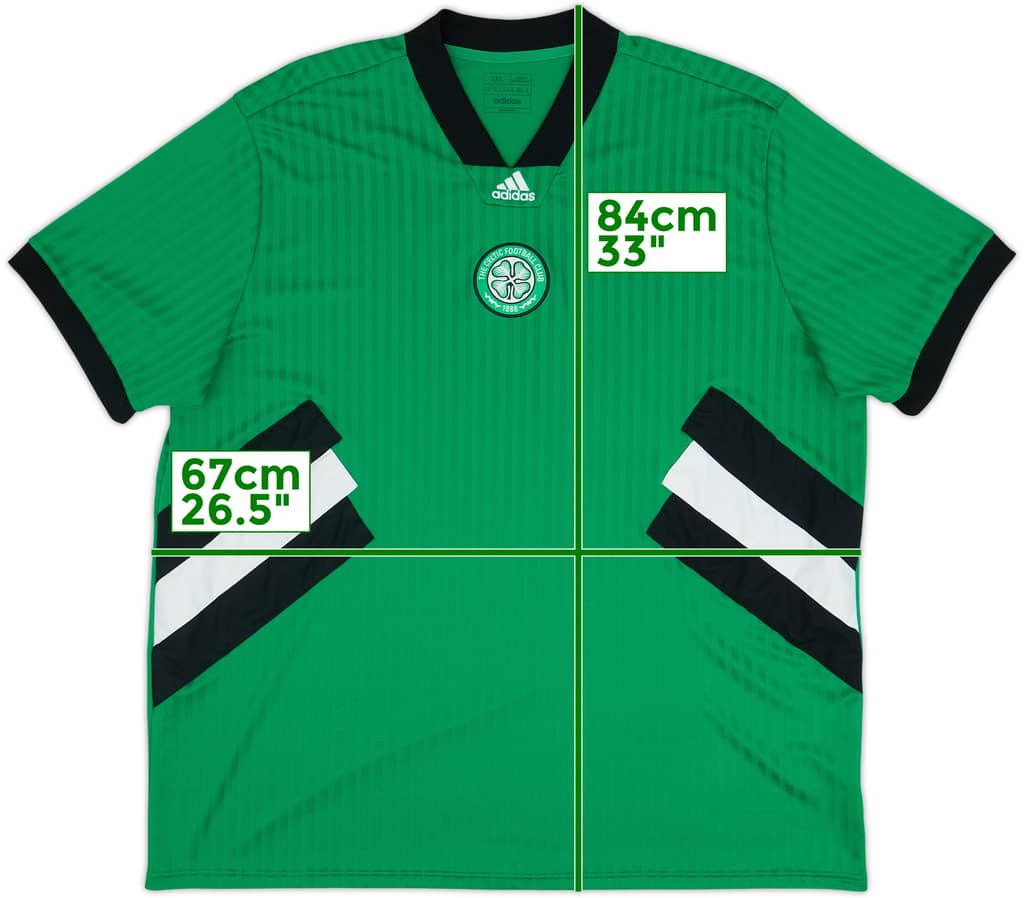 2022-23 Celtic adidas Icons Training Shirt - 9/10 - (XXL)