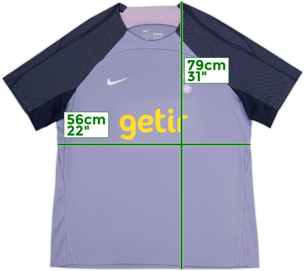 2023-24 Tottenham Nike Training Shirt - 10/10 - (XL)