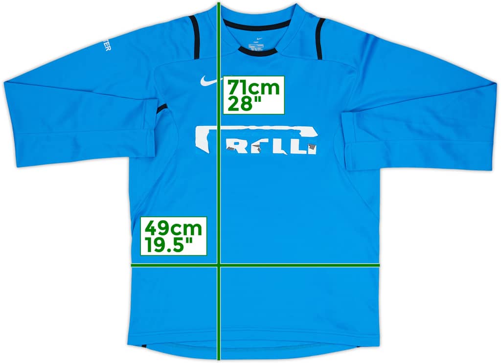 2006-07 Inter Milan Nike Training L/S Shirt - 4/10 - (XL.Boys)