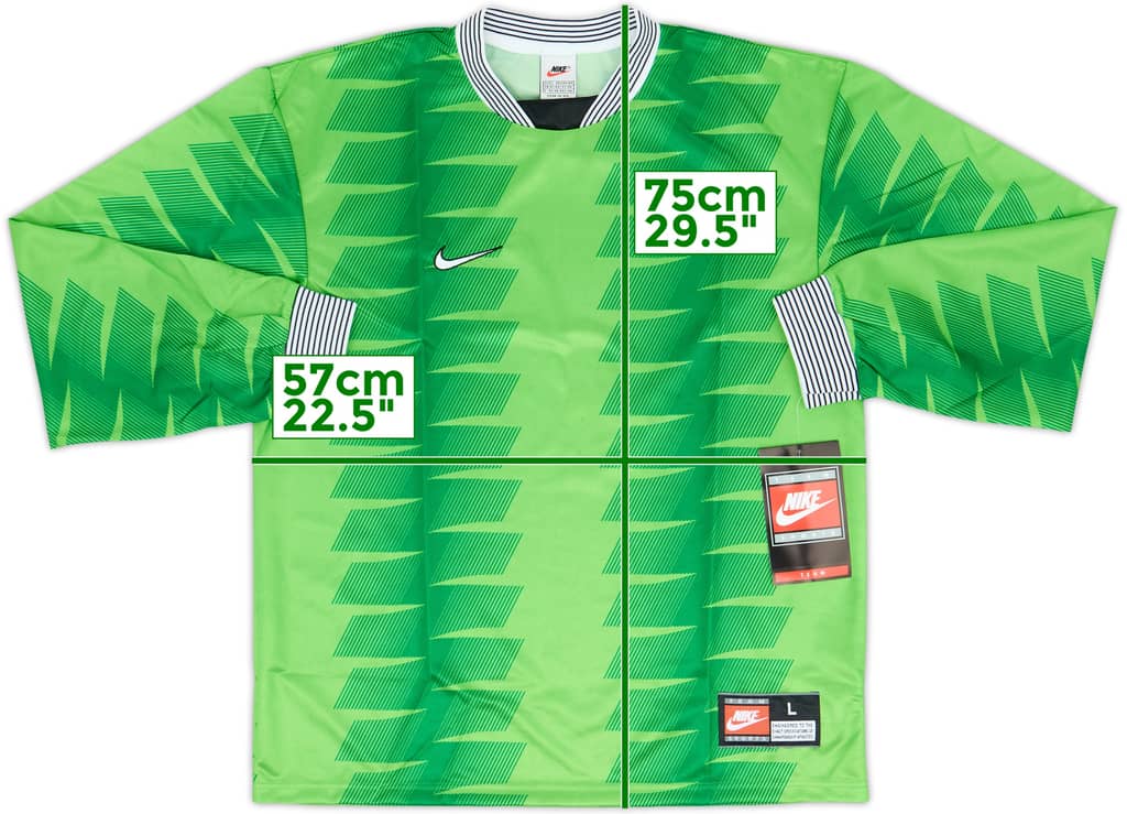1997-98 Nike Template L/S Shirt (L)