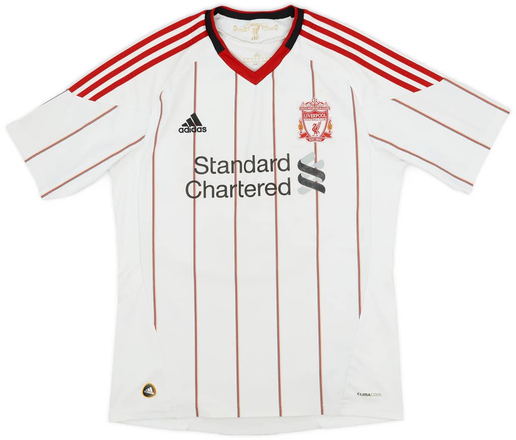 2010-11 Liverpool Away Shirt Gerrard #8 - 6/10 - (L)