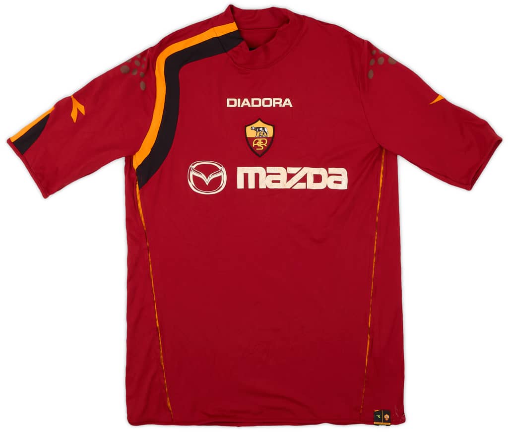 2004-05 Roma Home Shirt - 4/10 - (XL)